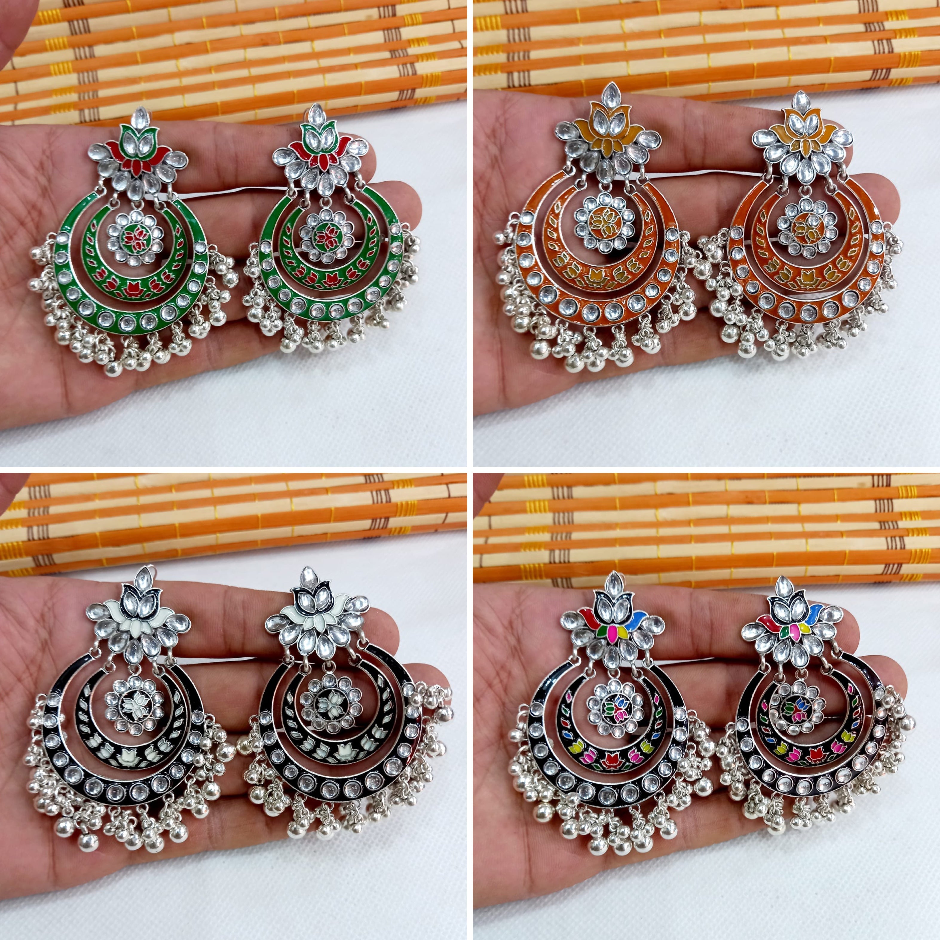 Chandi jhumka hot sale